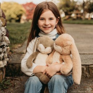 Sweet 16 Floppy Nibble Bunny – Almond Joy