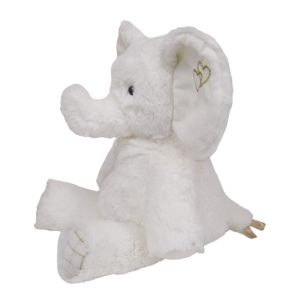 Signature Jamboree Plush Elephant – Marshmallow