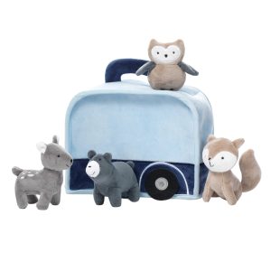 Camper RV Interactive Plush Toy with Animals